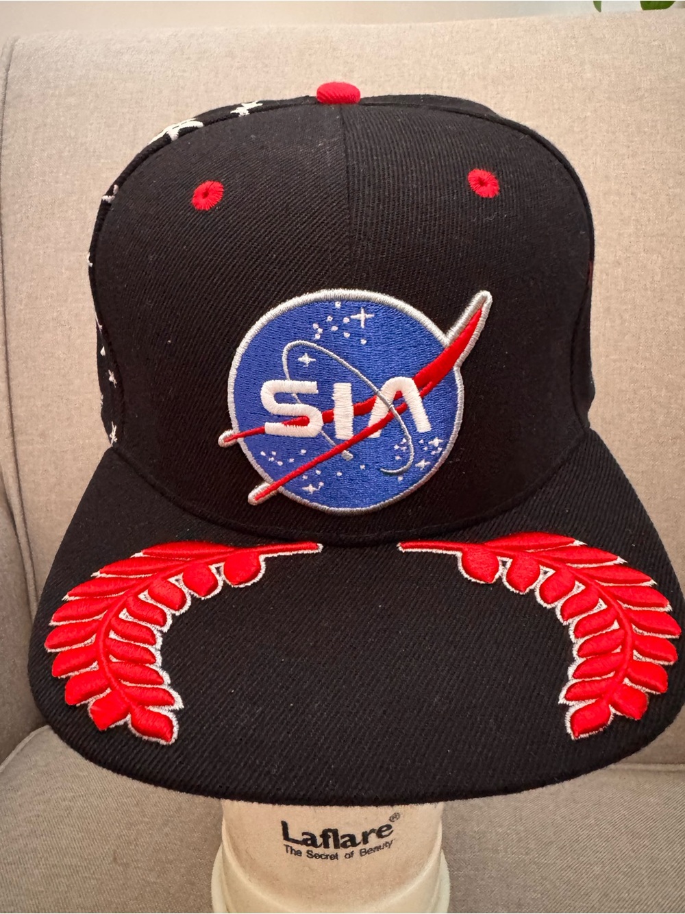 Sia Collective Black Snapback Hat